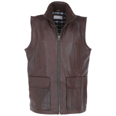 Men Leather Vest