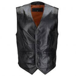 Men Leather Vest
