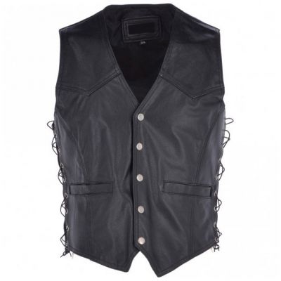 Men Leather Vest