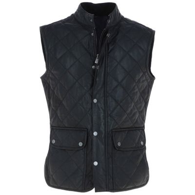 Men Leather Vest